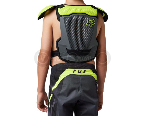 Дитячий захист тіла FOX YOUTH R3 Roost Deflector [Dark Shadow], One Size (6-14 років)