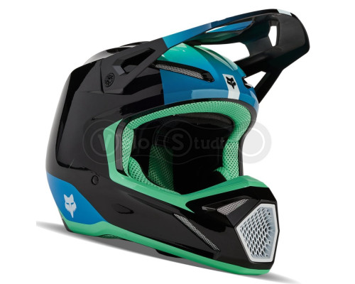 Мотошолом FOX V1 BALLAST HELMET [Black], L
