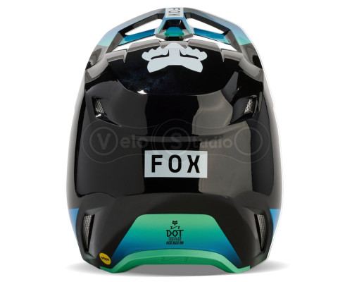 Мотошолом FOX V1 BALLAST HELMET [Black], L