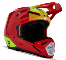 Мотошолом FOX V1 BALLAST HELMET [Flo Red], XS