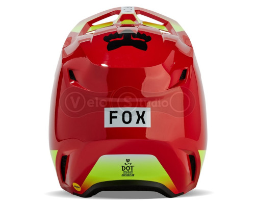 Мотошолом FOX V1 BALLAST HELMET [Flo Red], XS