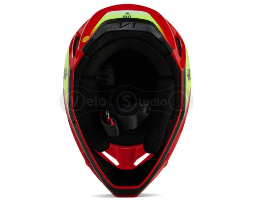 Мотошолом FOX V1 BALLAST HELMET [Flo Red], XS