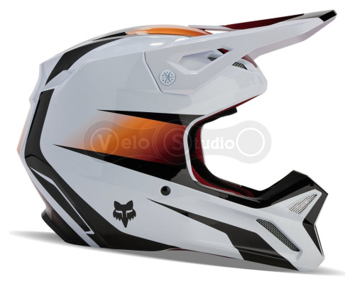 Мотошолом FOX V1 FLORA HELMET [White], M