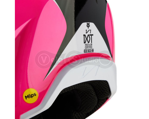 Шолом FOX V1 NITRO HELMET [Pink], L (59-60 см)