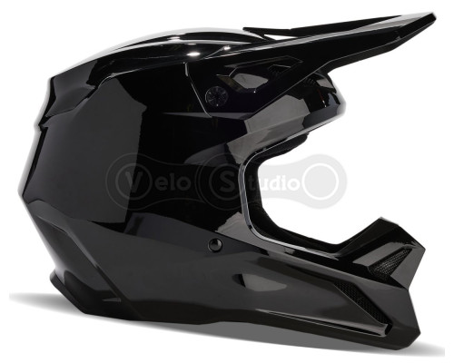 Мотошолом FOX V1 SOLID HELMET [Black], XXL