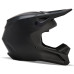 Мото шлем FOX V1 SOLID HELMET [Matte Black], XS