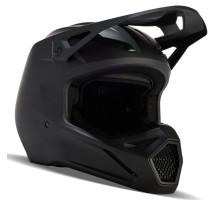 Мото шлем FOX V1 SOLID HELMET [Matte Black], XS