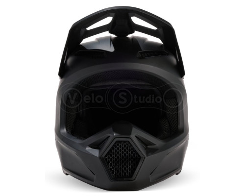 Мото шлем FOX V1 SOLID HELMET [Matte Black], XS