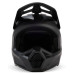 Мото шлем FOX V1 SOLID HELMET [Matte Black], XS
