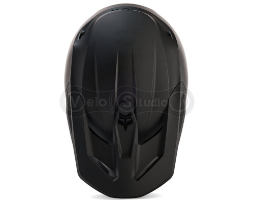 Мото шлем FOX V1 SOLID HELMET [Matte Black], XS