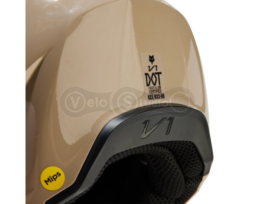 Мотошолом FOX V1 SOLID HELMET [Taupe], XS