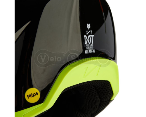 Шолом FOX V1 STREAK HELMET [Black], L