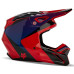 Мотошолом FOX V1 STREAK HELMET [Flo Red], L