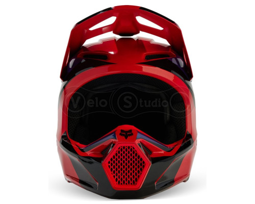 Мотошолом FOX V1 STREAK HELMET [Flo Red], L