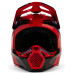 Мотошолом FOX V1 STREAK HELMET [Flo Red], L