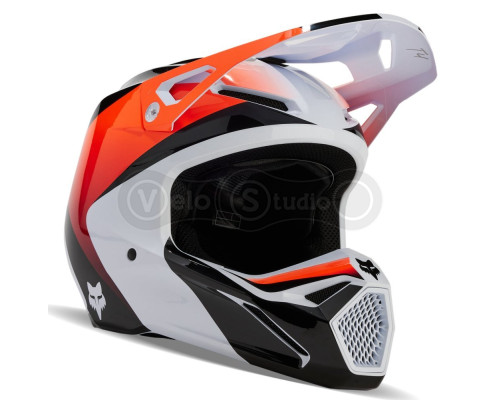 Мото шлем FOX V1 STREAK HELMET [White], M