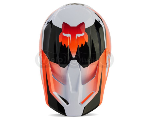 Мото шлем FOX V1 STREAK HELMET [White], M