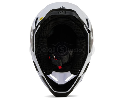 Мото шлем FOX V1 STREAK HELMET [White], M