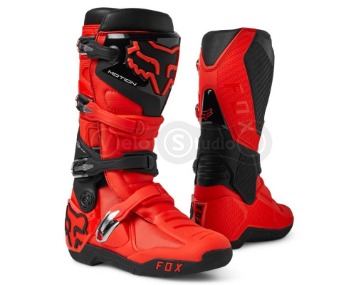 Мотоботи FOX MOTION BOOT [Flo Red], US10