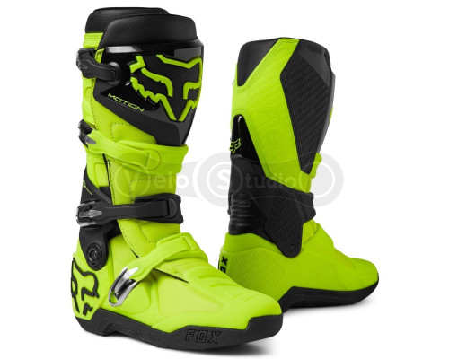 Детские мотоботы FOX MOTION BOOT [Flo Yellow], US5
