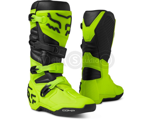 Мотоботи FOX COMP BOOT [Flo Yellow], US10