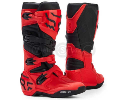 Дитячі мотоботи FOX Comp Youth Boot [Flo Red], US4