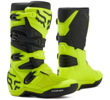 Детские мотоботы FOX Comp Youth Boot [Flo Yellow], US2