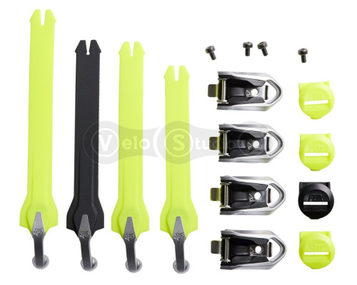 Сменные застёжки FOX INSTINCT 2.0 STRAP KIT [Flo Yellow], No Size