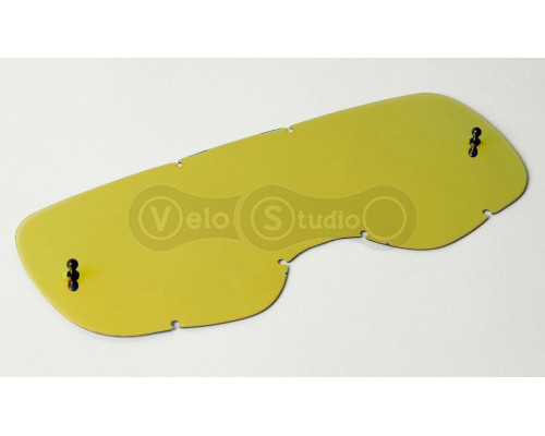 Линза для маски FOX AIRSPACE/MAIN II LENS - Chrome Orange, Mirror Lens