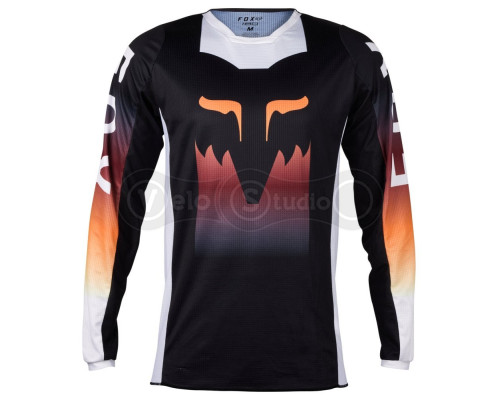 Детское джерси FOX 180 Kids Jersey - FLORA [Black], KS