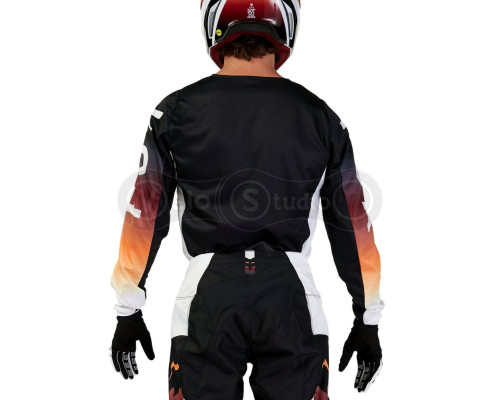 Детское джерси FOX 180 Kids Jersey - FLORA [Black], KS