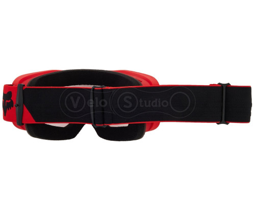 Детская маска FOX YTH MAIN II CORE GOGGLE [Flo Red], Clear Lens