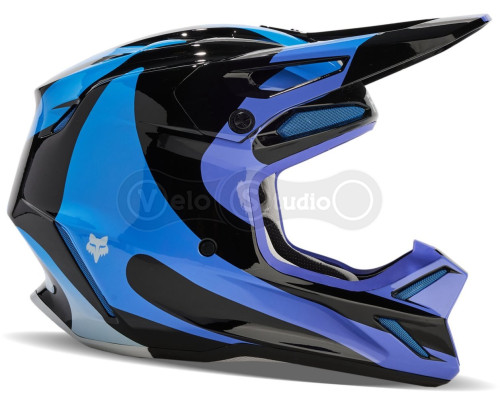 Мотошолом FOX V3 MAGNETIC HELMET [Black], L