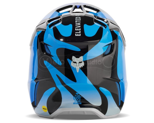 Мотошолом FOX V3 MAGNETIC HELMET [Black], L