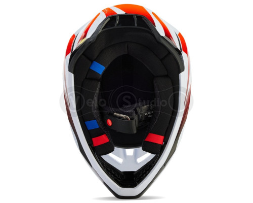 Мотошолом FOX V3 MAGNETIC HELMET [White], L