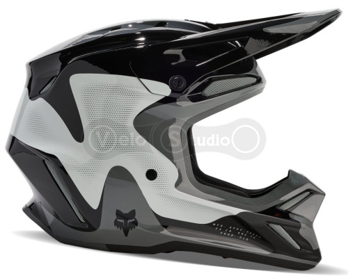 Мото шлем FOX V3 REVISE HELMET [Black], M