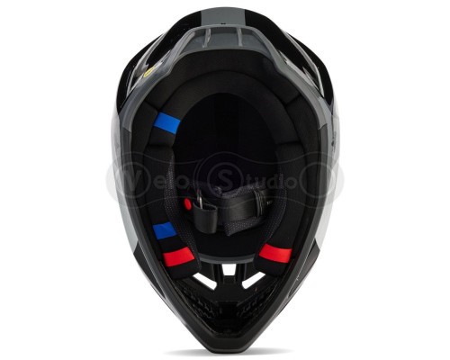 Мото шлем FOX V3 REVISE HELMET [Black], M