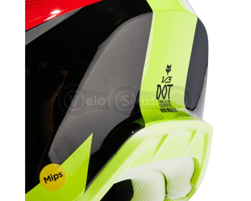 Мотошолом FOX V3 REVISE HELMET [Red], M