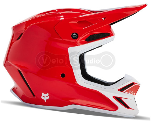 Мотошолом FOX V3 RS OPTICAL HELMET [Flo Red], M
