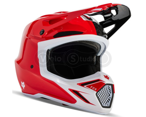 Мотошолом FOX V3 RS OPTICAL HELMET [Flo Red], M