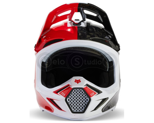 Мотошолом FOX V3 RS OPTICAL HELMET [Flo Red], M