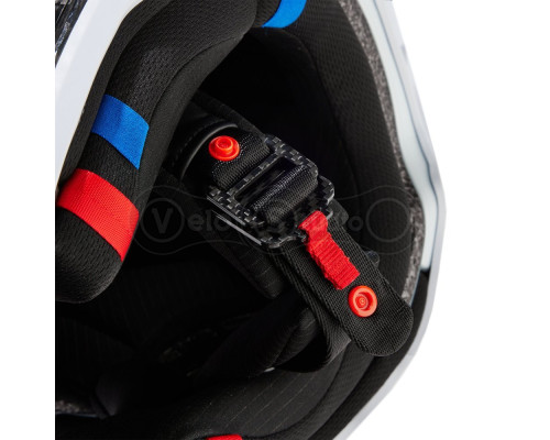 Мотошолом FOX V3 RS OPTICAL HELMET [Flo Red], M