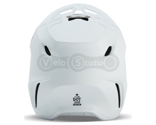 Шолом FOX V3 SOLID HELMET [Matte White], M (57-58 см)
