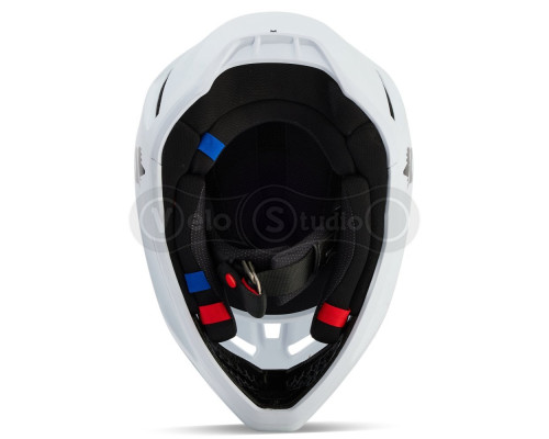 Шолом FOX V3 SOLID HELMET [Matte White], M (57-58 см)
