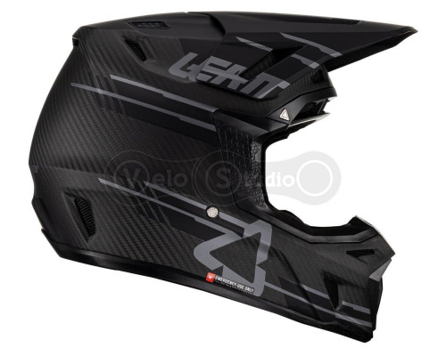 Шлем LEATT Helmet Moto 9.5 + маска Goggle Velocity 6.5 [Black], M