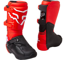 Детские мотоботы FOX Comp Youth Boot [Flo Red1], US4