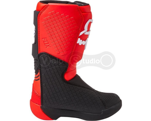 Детские мотоботы FOX Comp Youth Boot [Flo Red1], US4