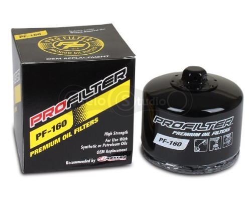 Фільтр масляний PROFILTER 160 Premium Canister Oil Filter [Black], Spin-On