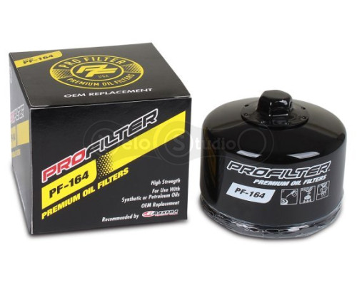 Фільтр масляний PROFILTER 164 Premium Canister Oil Filter [Black], Spin-On