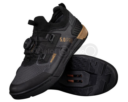 Велообувь LEATT 5.0 HydraDri Pro Clip Shoe [Black], US9